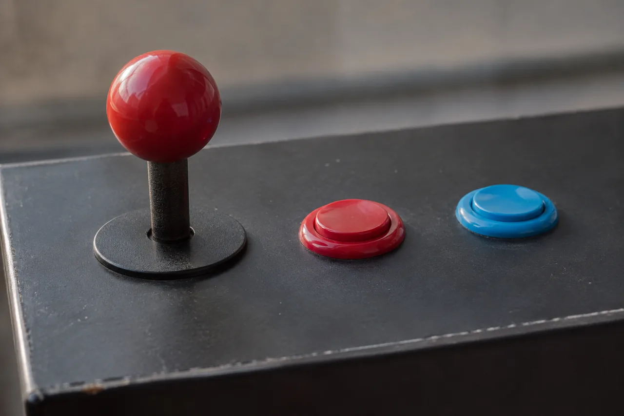 Máy trò chơi arcade — ảnh minh họa AI